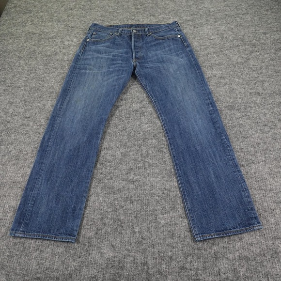 Levi's Other - Levis‎ 501XX Jeans Mens 34x30 Straight Leg Button Fly Classic Denim (32x27.5)